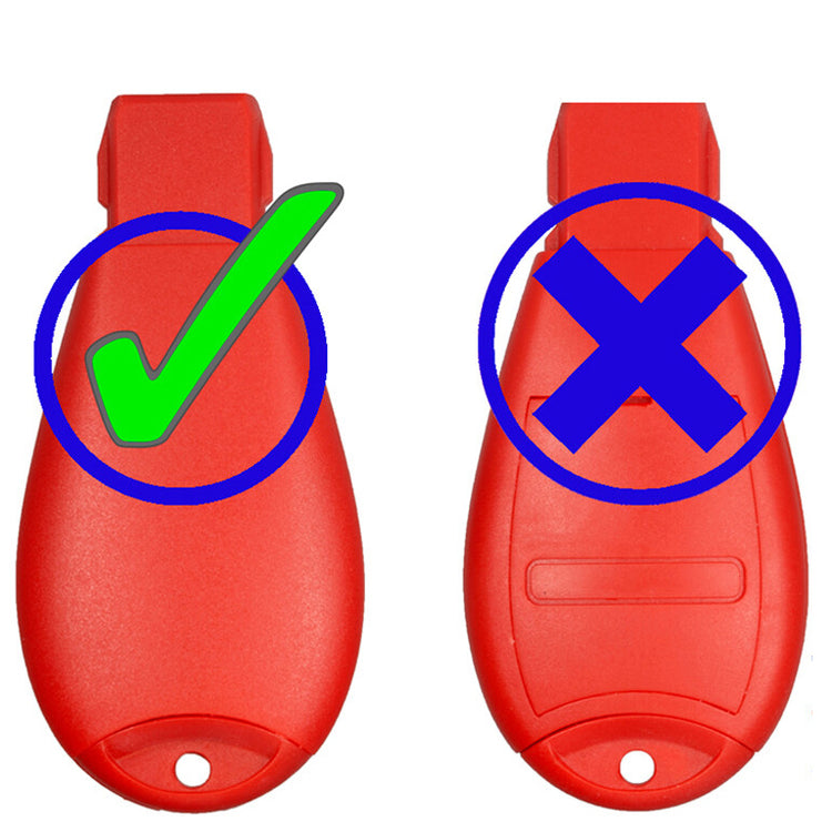 Key Fob / Remote Transmitter Fobik Shell - Case for Select Chrysler Dodge Jeep Vehicles