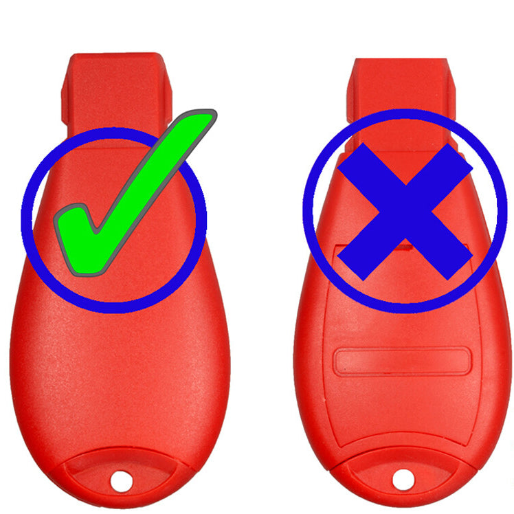 Key Fob / Remote Transmitter Fobik Shell - Case for Select Jeep Vehicles