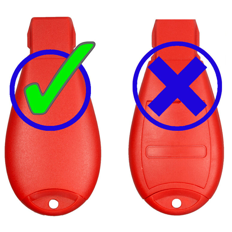 Key Fob / Remote Transmitter Fobik Shell - Case for Select Jeep Vehicles