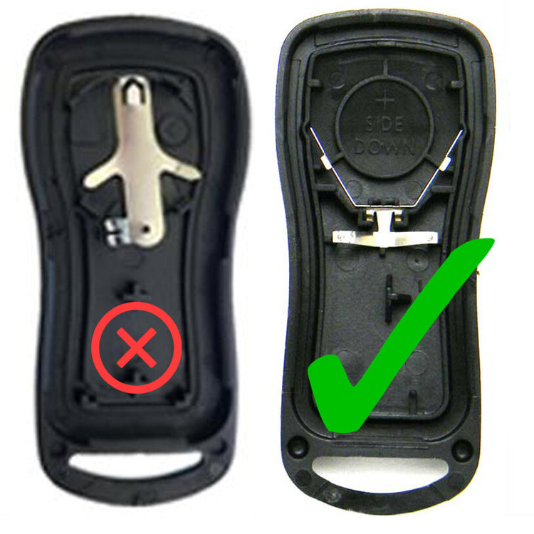 Key Fob / Remote Transmitter Shell - Case for Select Infiniti Nissan Vehicles