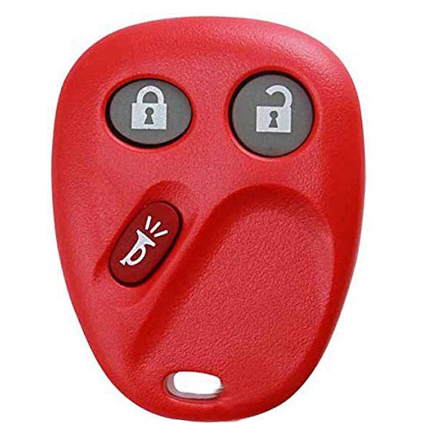 Key Fob / Remote Transmitter Shell - Case for Select Cadillac Chevrolet GMC Hummer Pontiac Saturn Vehicles