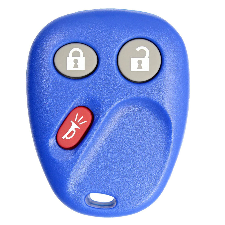 Key Fob / Remote Transmitter Shell - Case for Select Cadillac Chevrolet GMC Hummer Pontiac Saturn Vehicles