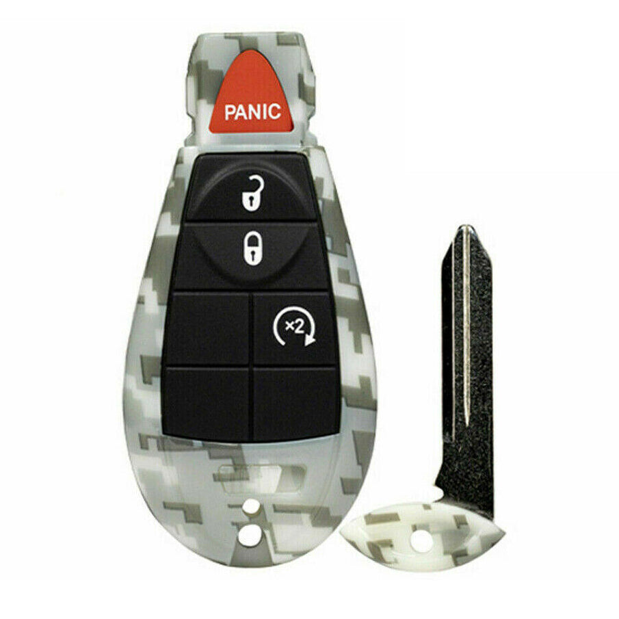 Key Fob / Remote Transmitter Fobik for Select Chrysler Dodge Jeep Volkswagen Vehicles