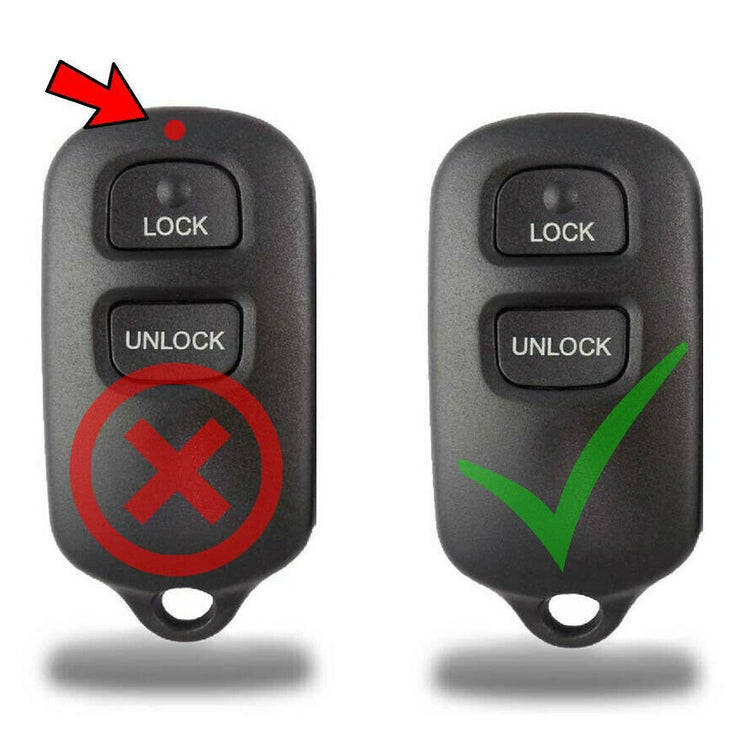OEM Key fob Transmitter for Select Toyota Pontiac Vehicles