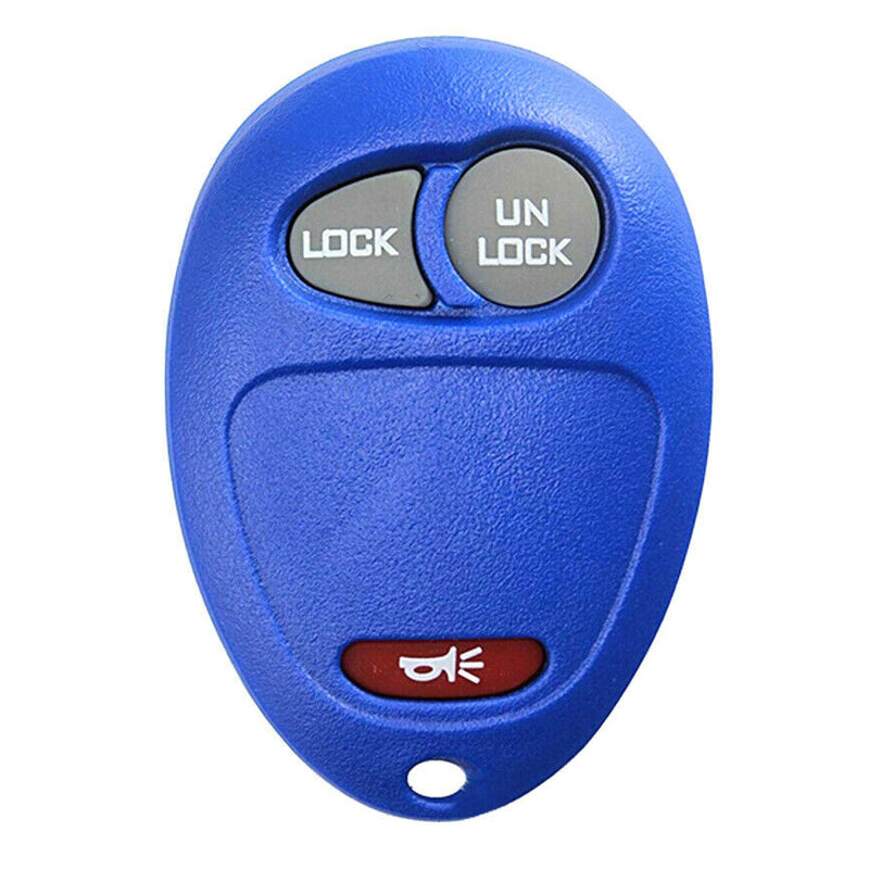 Key Fob / Remote Transmitter Shell - Case for Select Chevrolet GMC Hummer Isuzu Oldsmobile Pontiac Vehicles