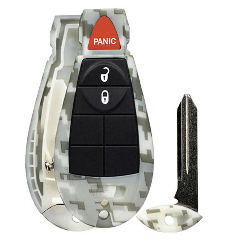 Key Fob / Remote Transmitter Fobik Shell - Case for Select Dodge Jeep Vehicles