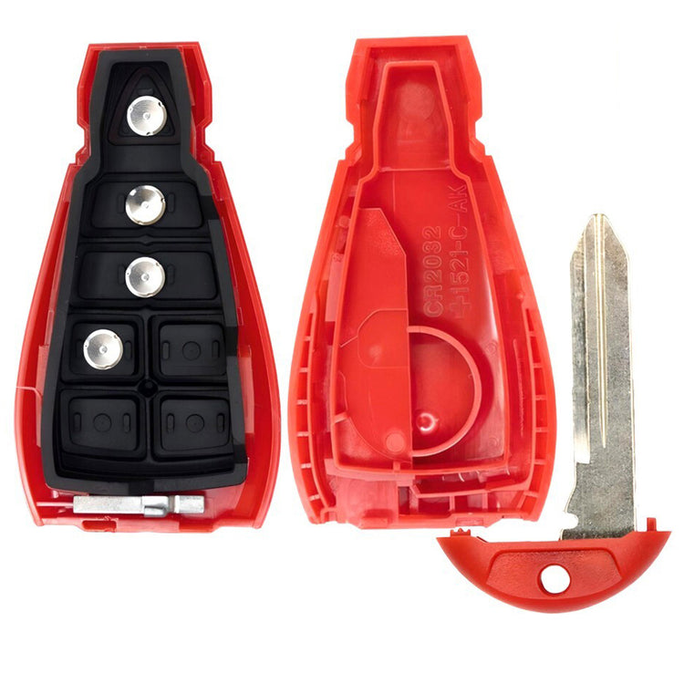 Key Fob / Remote Transmitter Fobik Shell - Case for Select Dodge Jeep Vehicles