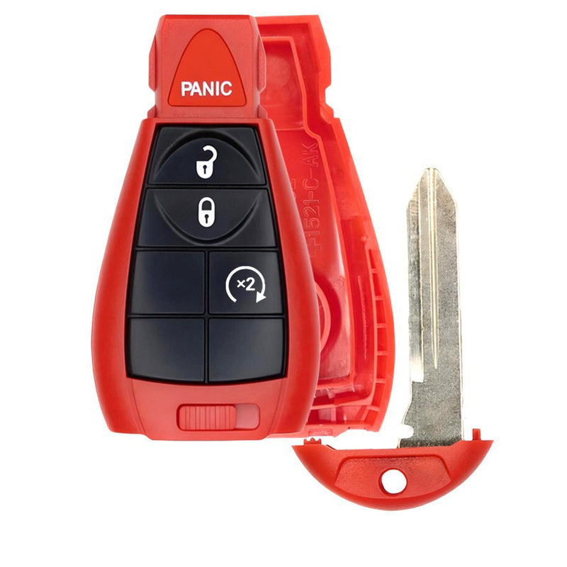 Key Fob / Remote Transmitter Fobik Shell - Case for Select Dodge Jeep Vehicles