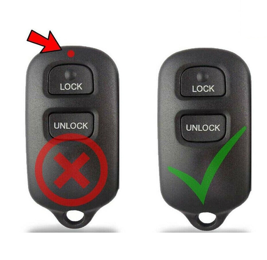 Key Fob / Remote Transmitter Shell - Case for Select Scion Toyota Vehicles