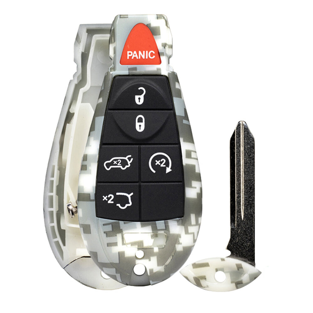 Key Fob / Remote Transmitter Shell - Case for Select Jeep Vehicles