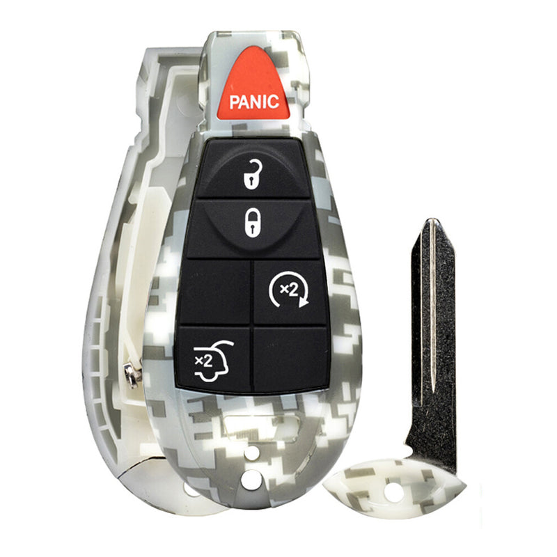 Key Fob / Remote Transmitter Fobik Shell - Case for Select Jeep Vehicles