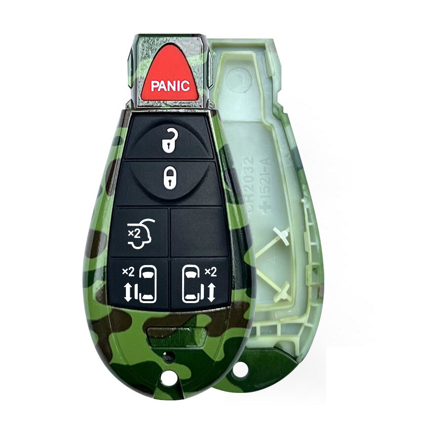 Key Fob / Remote Transmitter Fobik Shell - Case for Select Chrysler Dodge Volkswagen Vehicles