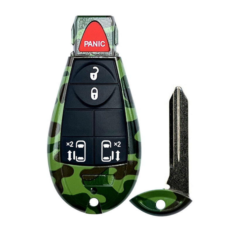 Key Fob / Remote Transmitter Fobik for Select Chrysler Dodge Volkswagen Vehicles
