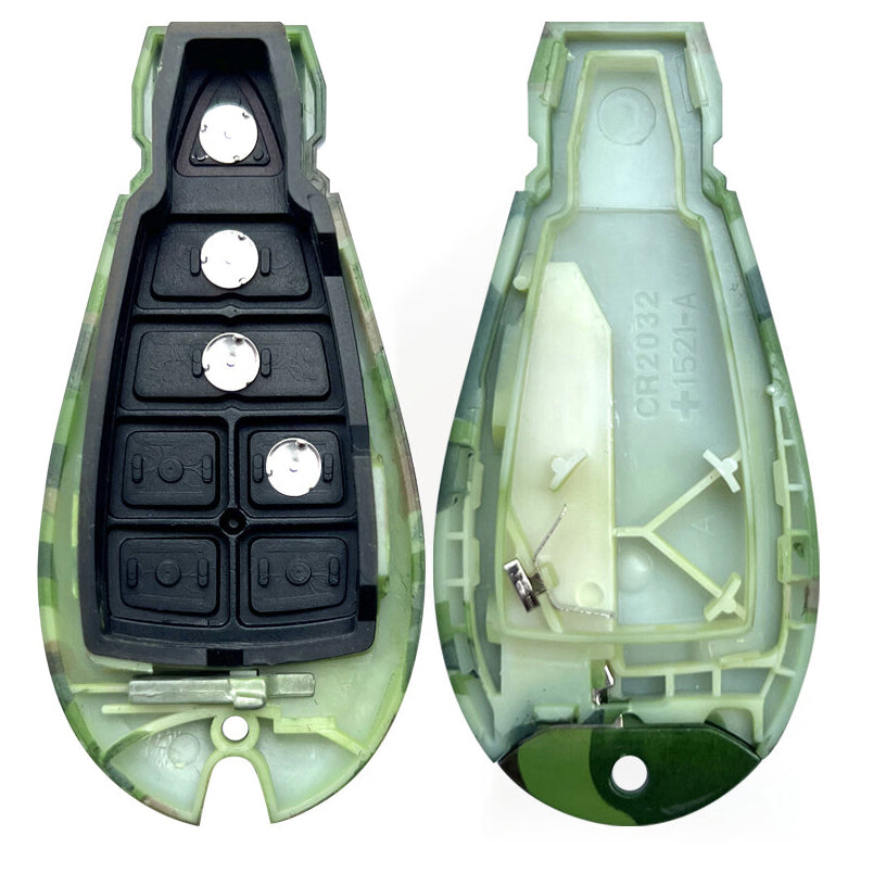 Key Fob / Remote Transmitter Fobik Shell - Case for Select Chrysler Dodge Vehicles