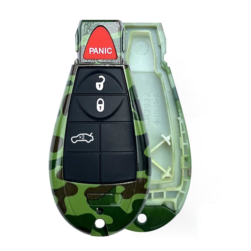 Key Fob / Remote Transmitter Fobik Shell - Case for Select Chrysler Dodge Vehicles