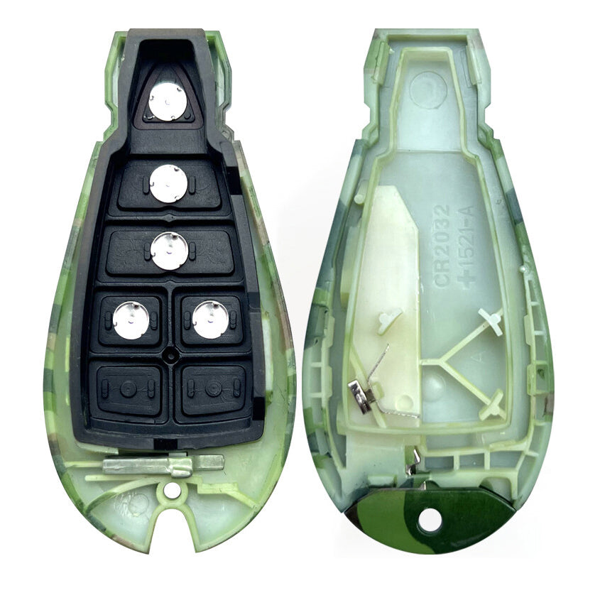 Key Fob / Remote Transmitter Fobik Shell - Case for Select Chrysler Dodge Jeep Vehicles
