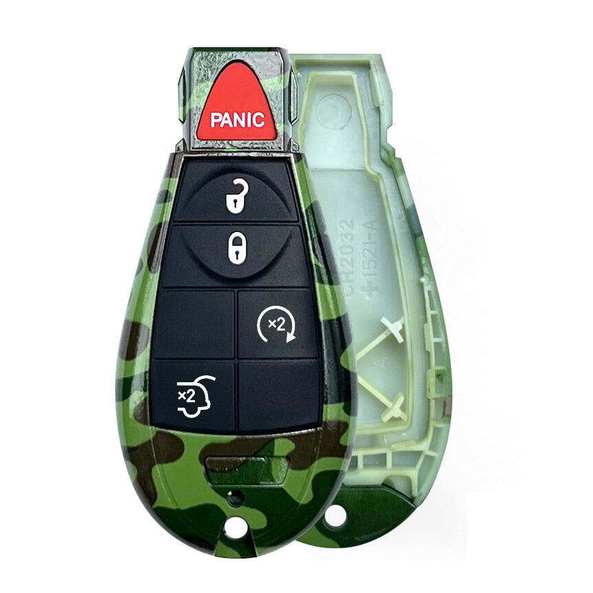 Key Fob / Remote Transmitter Fobik Shell - Case for Select Jeep Vehicles