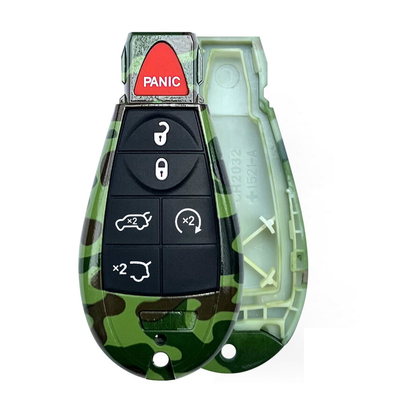 Key Fob / Remote Transmitter Fobik Shell - Case for Select Jeep Vehicles