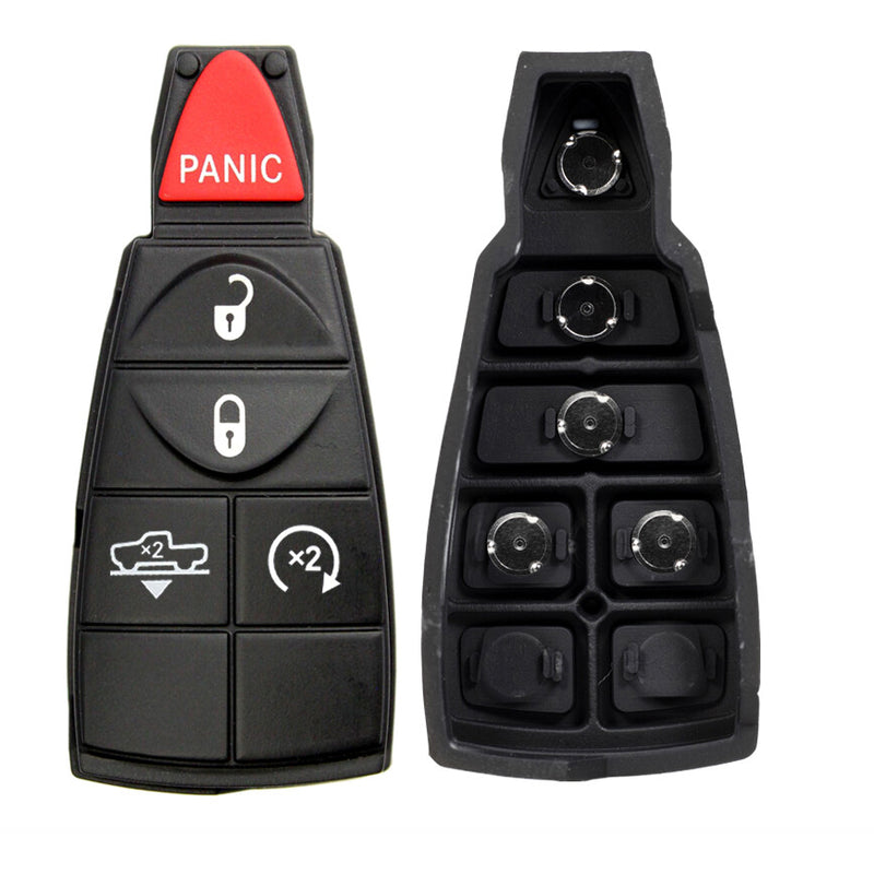 Key Fob / Remote Transmitter Fobik Rubber Buttons for Select Ram Vehicles