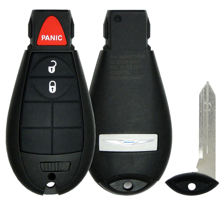 OEM Key fob Transmitter Fobik for Select Chrysler Vehicles
