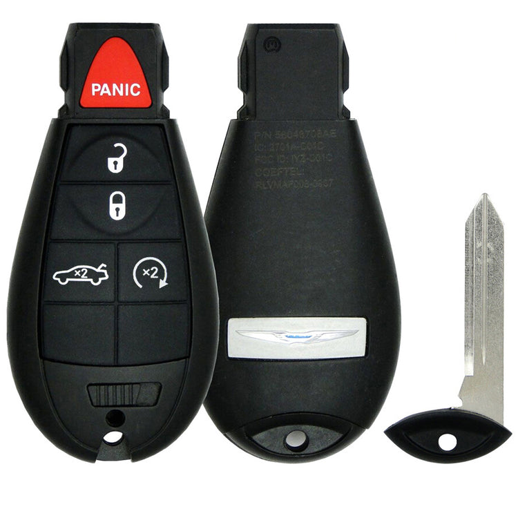 OEM Key fob Transmitter Fobik for Select Chrysler Vehicles