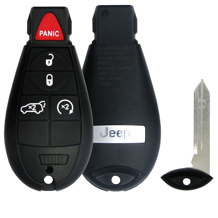 OEM Key fob Transmitter Fobik for Select Jeep Vehicles