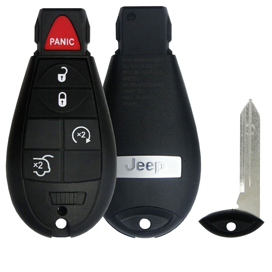 OEM Key fob Transmitter Fobik for Select Jeep Vehicles