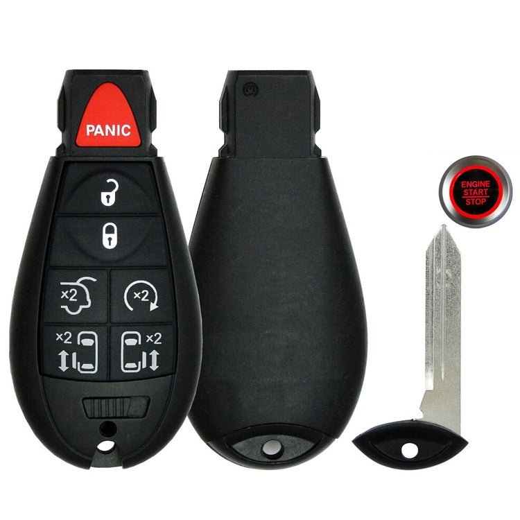 Key Fob / Remote Transmitter Fobik for Select Chrysler Dodge Vehicles