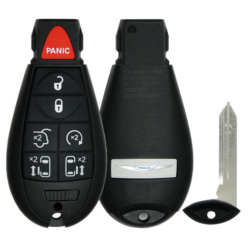 OEM Key fob Transmitter Fobik for Select Chrysler Dodge Vehicles