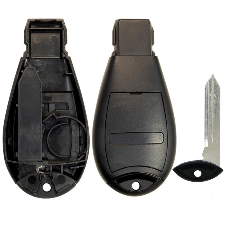 Key Fob / Remote Transmitter Fobik Shell - Case for Select Chrysler Dodge Jeep Volkswagen Vehicles