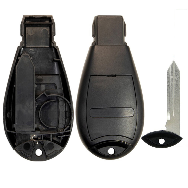 Key Fob / Remote Transmitter Fobik Shell - Case for Select Chrysler Dodge Volkswagen Vehicles
