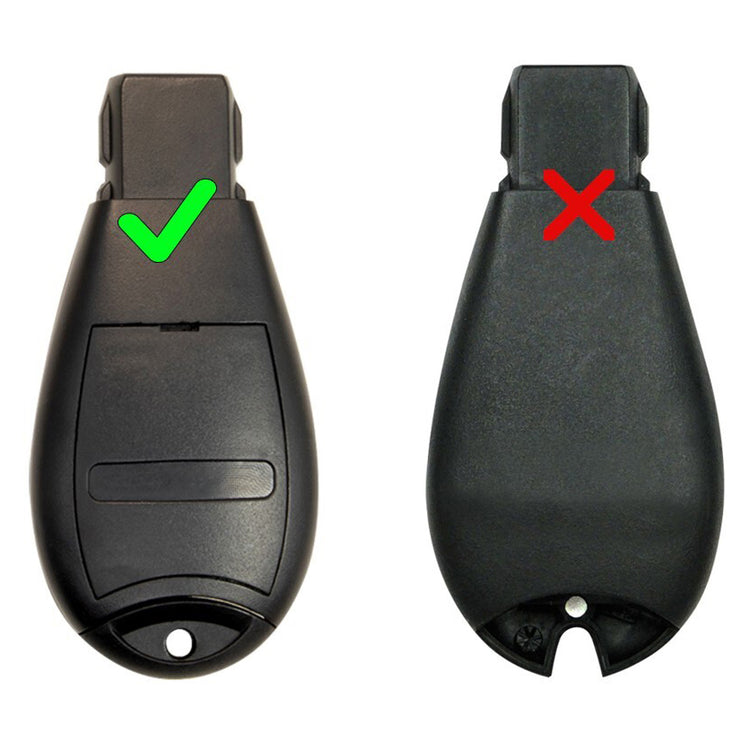 Key Fob / Remote Transmitter Fobik Shell - Case for Select Chrysler Dodge Volkswagen Vehicles
