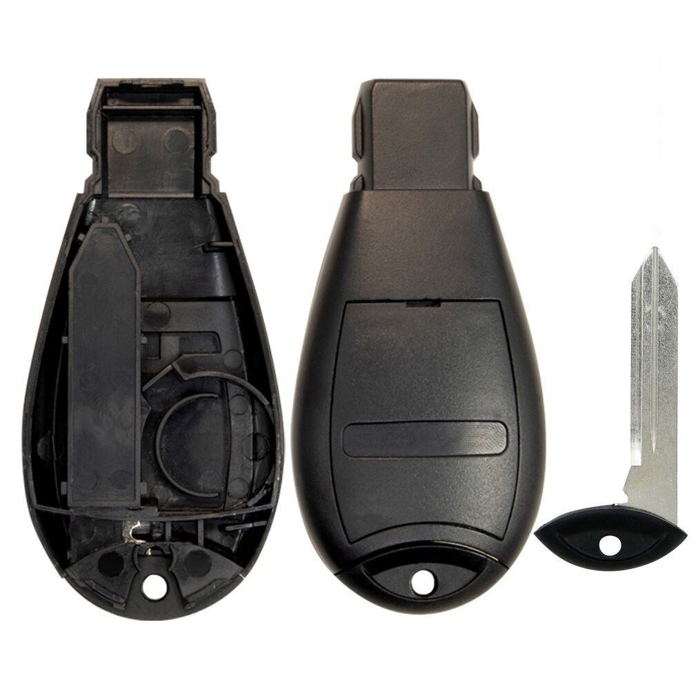 Key Fob / Remote Transmitter Fobik Shell - Case for Select Chrysler Dodge Volkswagen Vehicles