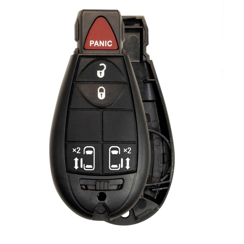 Key Fob / Remote Transmitter Fobik Shell - Case for Select Chrysler Dodge Volkswagen Vehicles