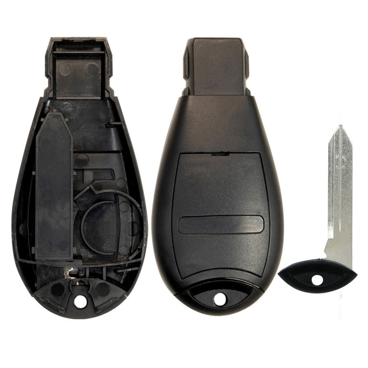 Key Fob / Remote Transmitter Fobik Shell - Case for Select Chrysler Dodge Jeep Vehicles
