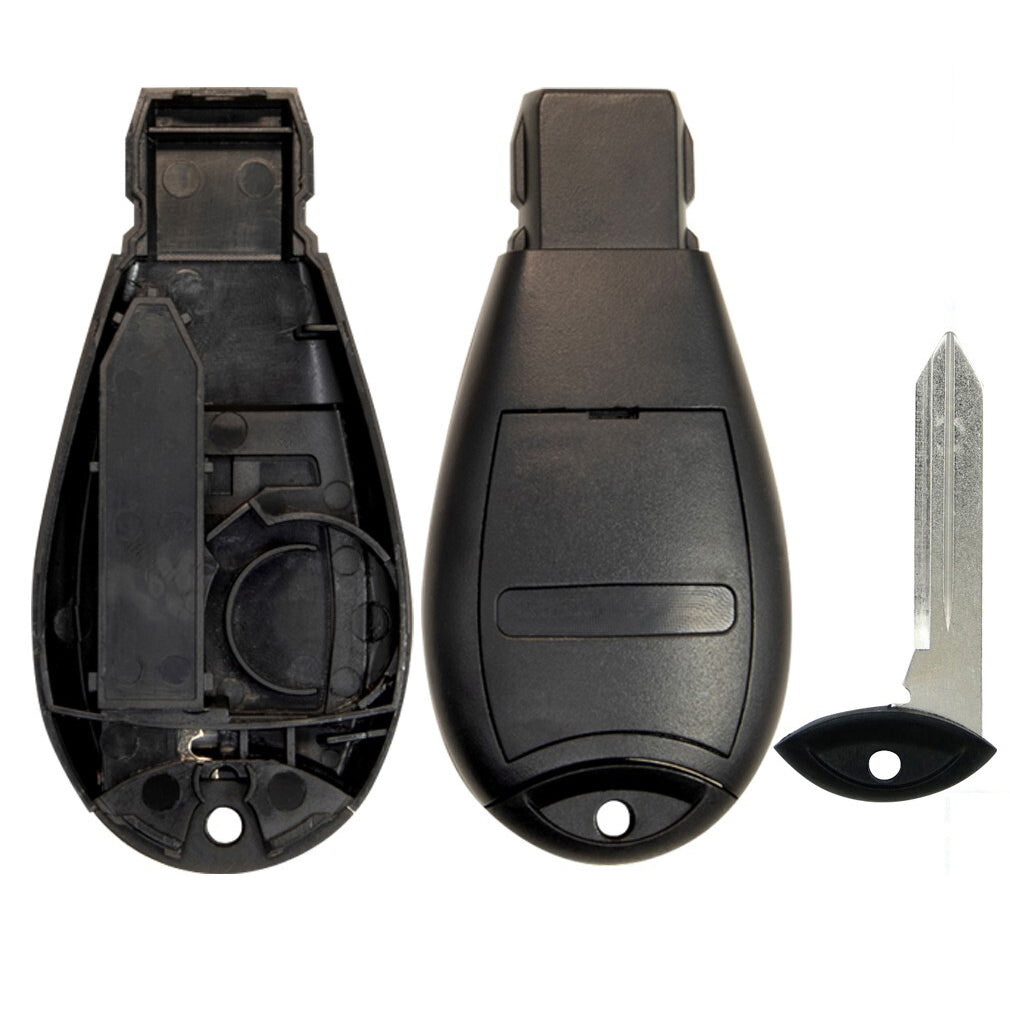 Key Fob / Remote Transmitter Fobik Shell - Case for Select Chrysler Dodge Vehicles