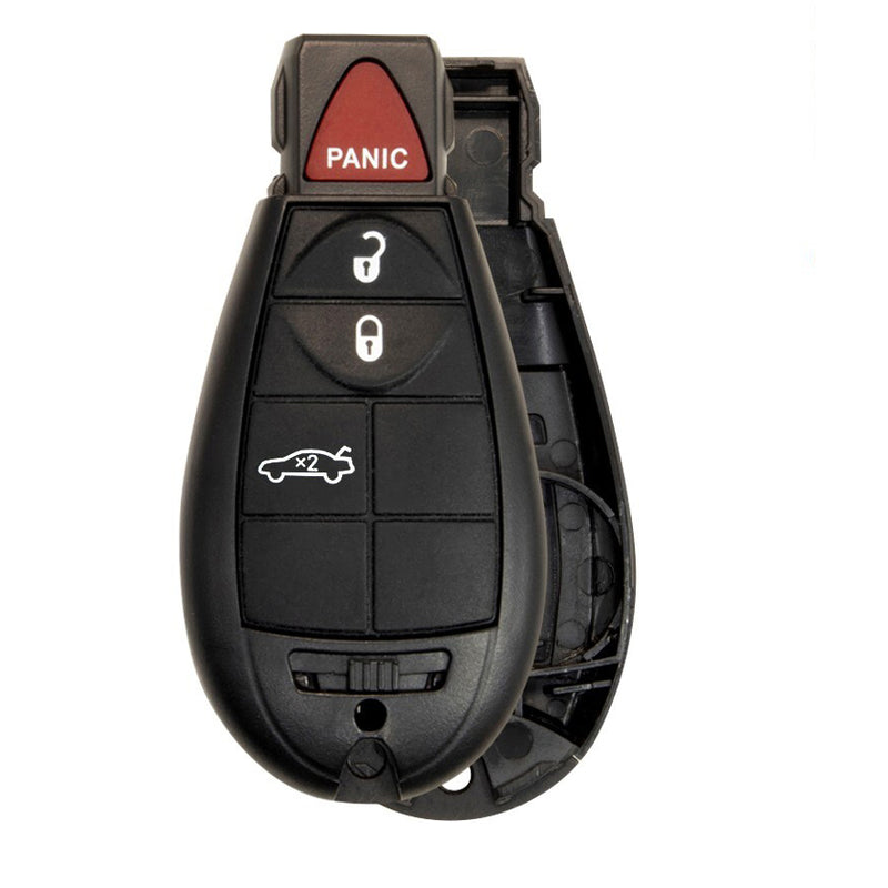 Key Fob / Remote Transmitter Fobik Shell - Case for Select Chrysler Dodge Vehicles