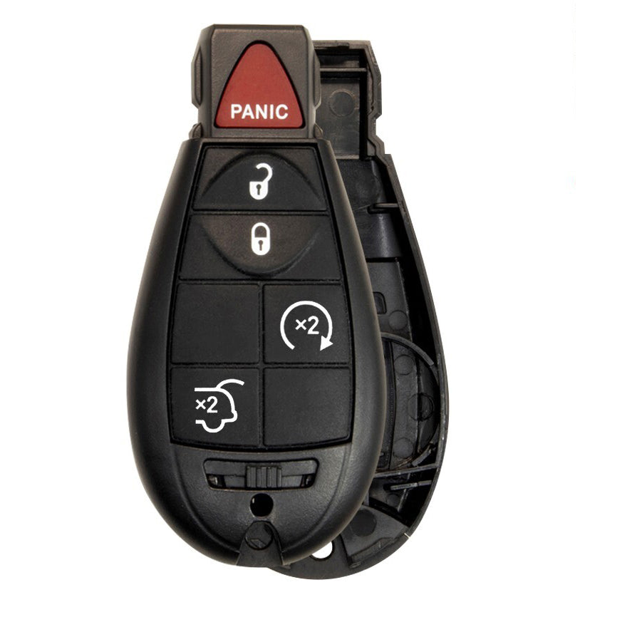 Key Fob / Remote Transmitter Fobik Shell - Case for Select Jeep Vehicles