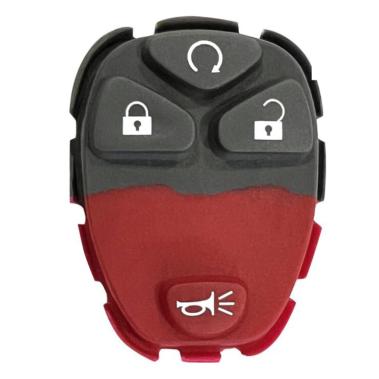 Key Fob / Remote Transmitter Rubber Buttons for Select Buick Chevrolet Pontiac Saturn Vehicles
