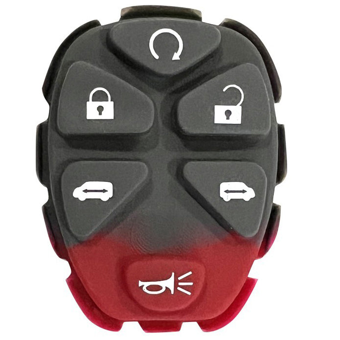 Key Fob / Remote Transmitter Rubber Buttons for Select Buick Chevrolet Pontiac Saturn Vehicles