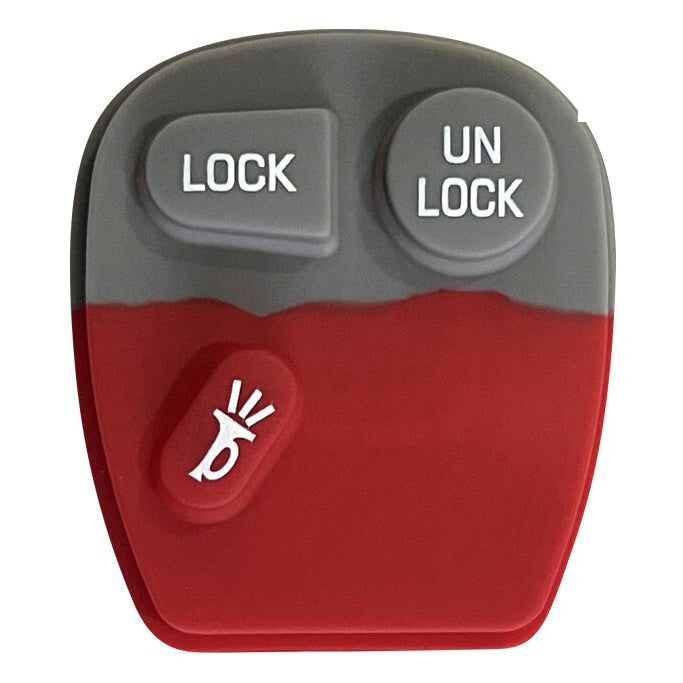 Key Fob / Remote Transmitter Rubber Buttons for Select Cadillac Chevrolet GMC Hummer Pontiac Saturn Vehicles