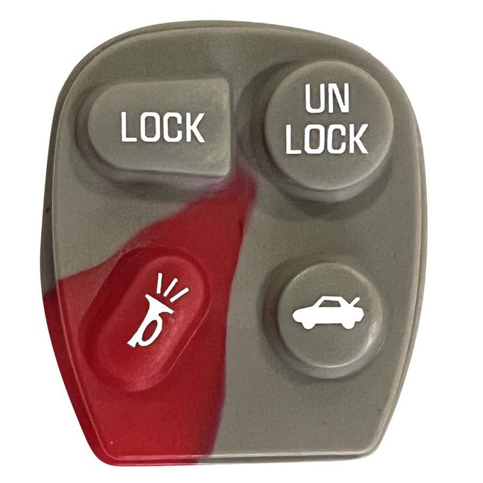 Key Fob / Remote Transmitter Rubber Buttons for Select Buick Oldsmobile Pontiac Cadillac Chevrolet GMC Vehicles