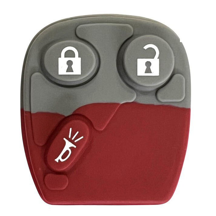Key Fob / Remote Transmitter Rubber Buttons for Select Cadillac Chevrolet GMC Hummer Pontiac Saturn Vehicles
