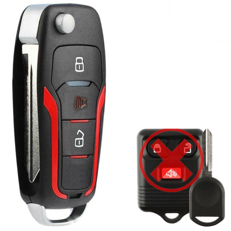 Key Fob / Remote Transmitter for Select Mazda Ford Mercury Lincoln Vehicles