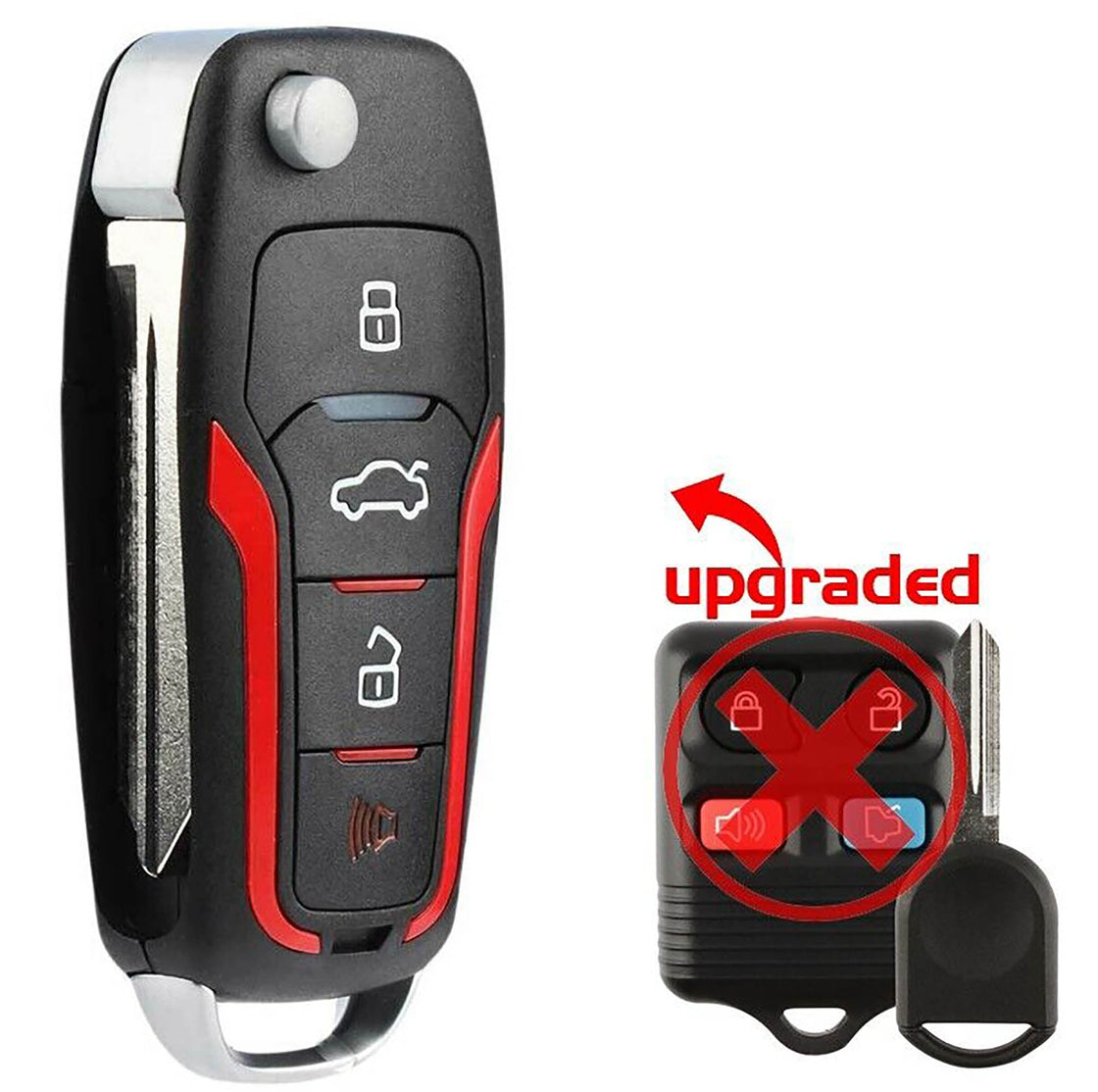 2012 Lincoln MKS Replacement Key Fob Remote