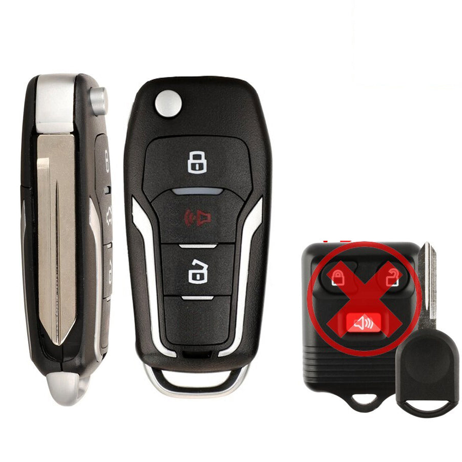 Key Fob / Remote Transmitter for Select Mazda Ford Mercury Lincoln Vehicles