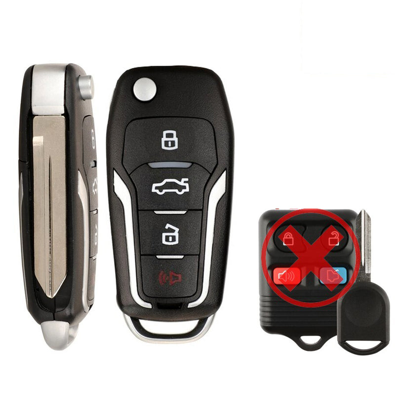 Key Fob / Remote Transmitter for Select Ford Mercury Lincoln Mazda Vehicles