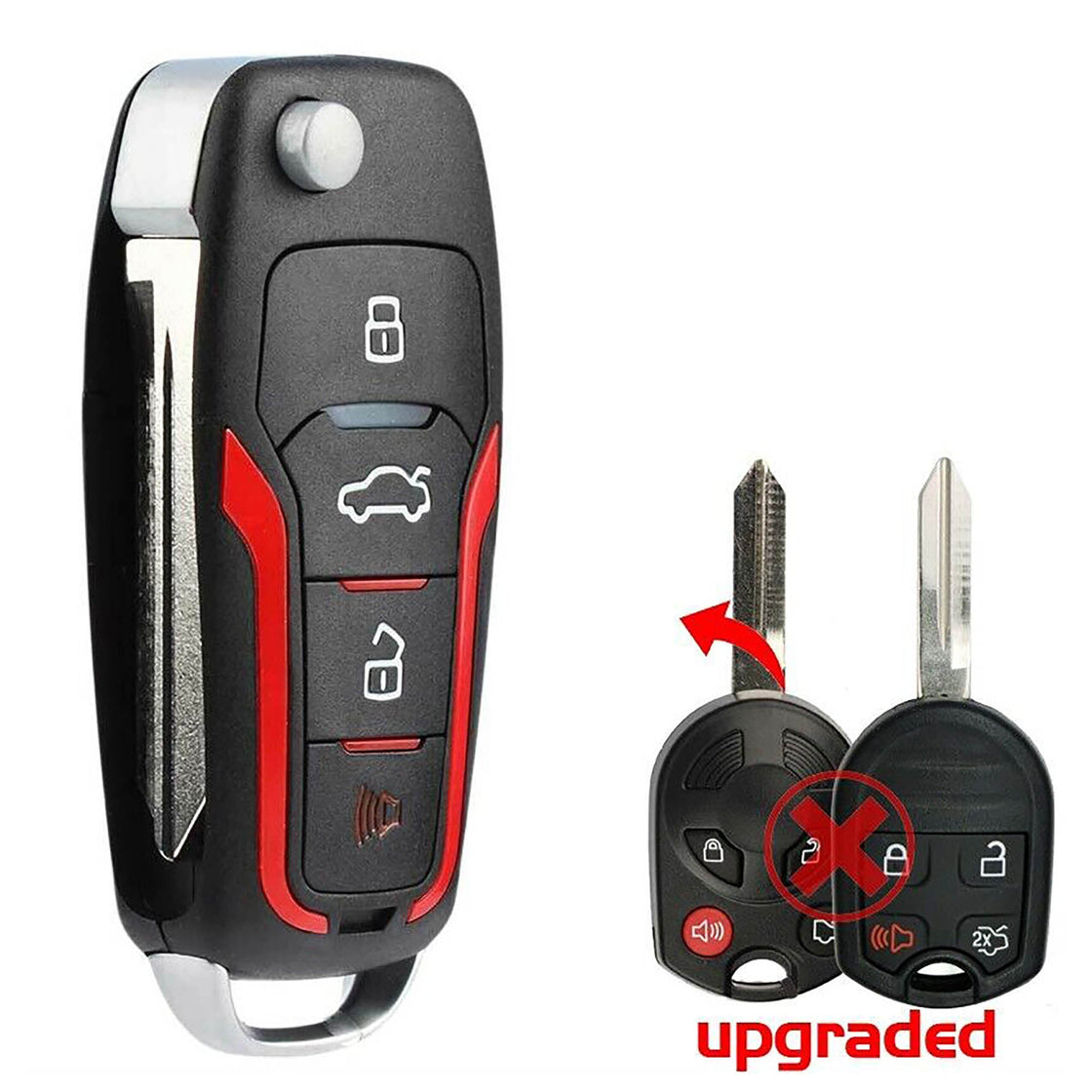 2007 Ford Edge Replacement Key Fob Remote