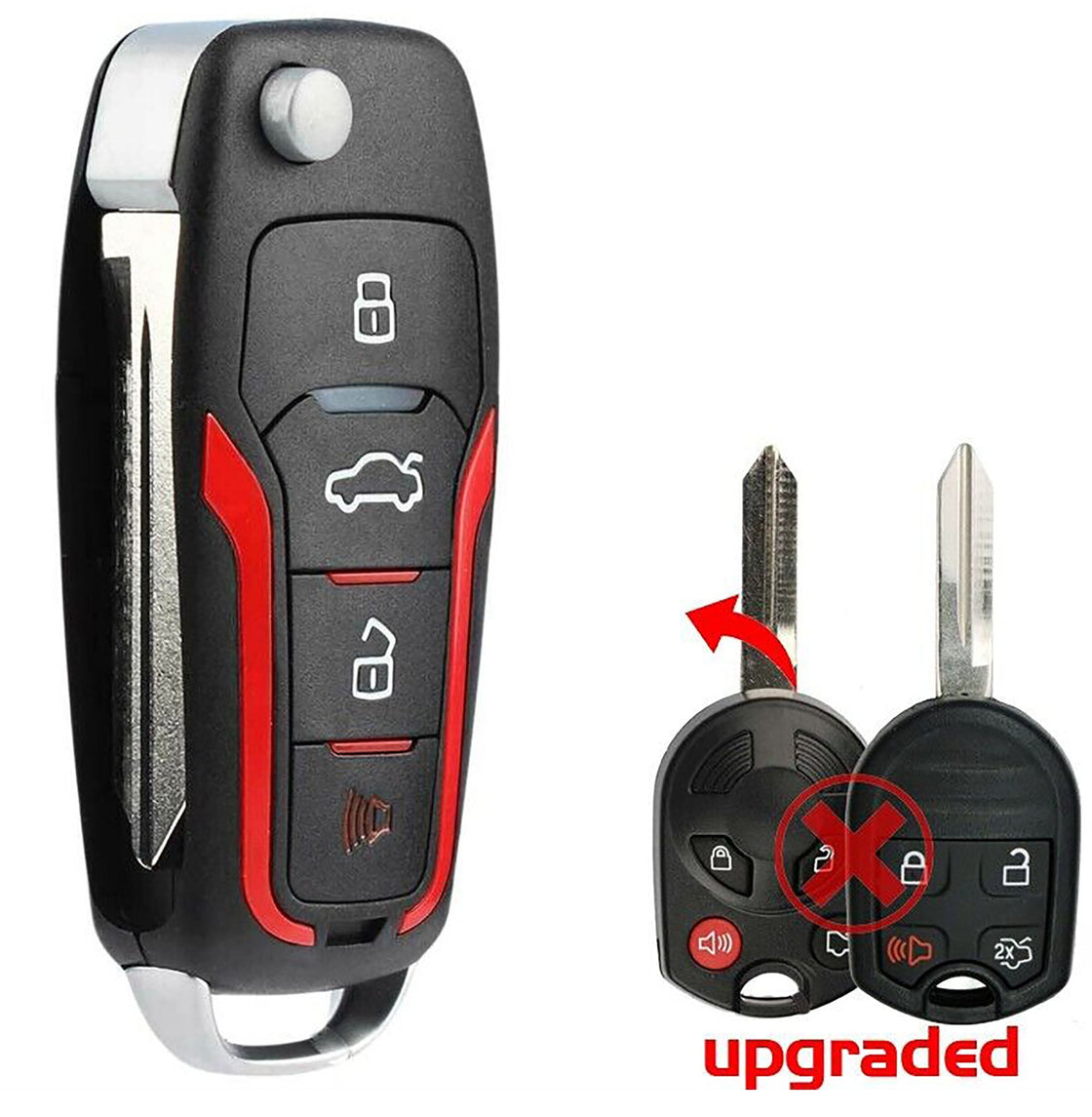 2006 Ford Mustang Replacement Key Fob Remote