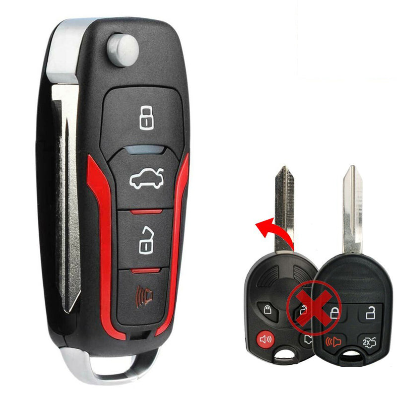 Key Fob / Remote Transmitter for Select Ford Lincoln Mercury Mazda Vehicles